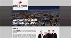 Desktop Screenshot of philandro.com